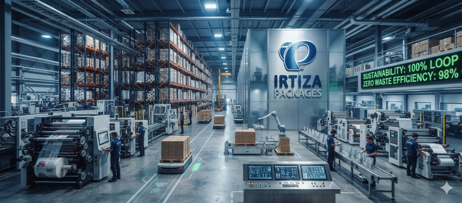 Industrial packaging facility